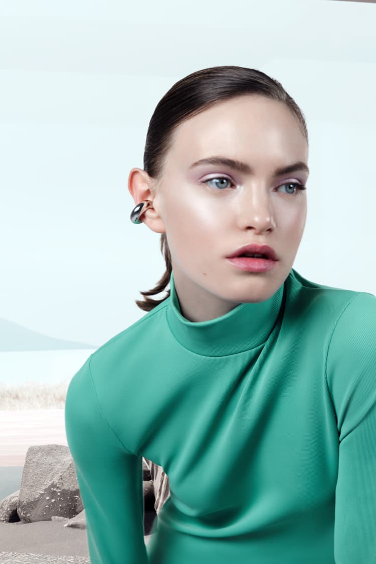 Ear cuff grueso de plata