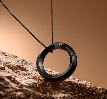MAM | CUPRA Anillo técnico en rutenio con detalles en cobre