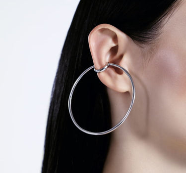Ear cuff grande de plata