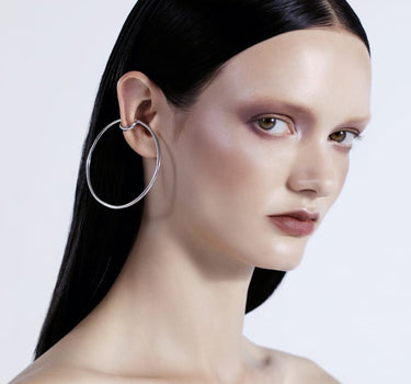 Ear cuff grande de plata