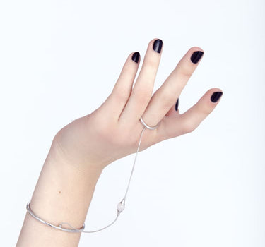 Pulsera cadena de plata