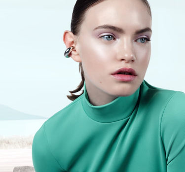 Ear cuff grueso de plata