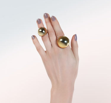 Anillo de cúpula de oro