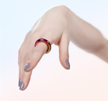 Anillo Simple Holográfico