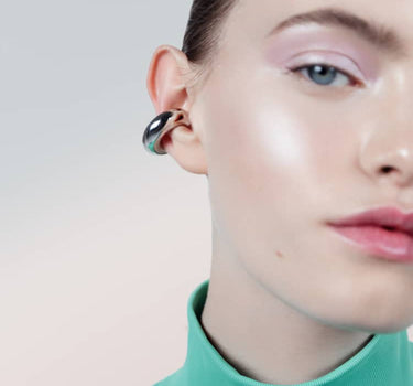 Ear cuff grueso de plata
