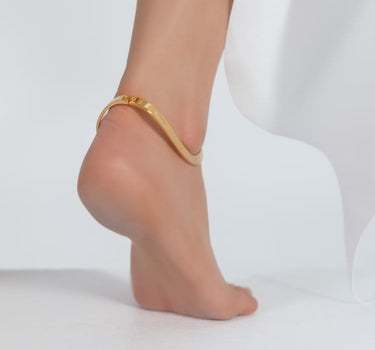 Tobillera en oro