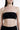 Bandeau Recto de Algodón - Negro