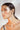 Ear cuff de oro con perla y cadena