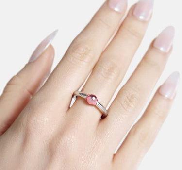 Casa Batlló ring in silver and rose