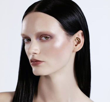 Ear cuff de oro para daith sin perforación