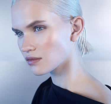 Ear cuff envolvente de plata