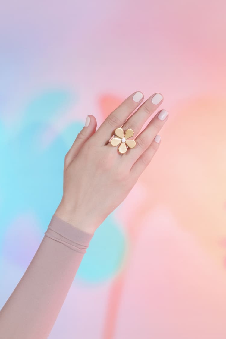 Anillo Flor de Oro