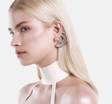 Pendientes Drop en Espiral - Plata