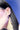 Ear Cuff Grande Líquido en Dorado y Lila