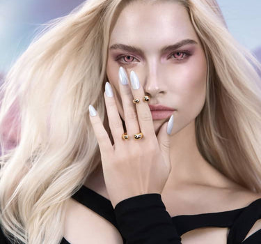 Anillo Torque Asimétrico - Oro