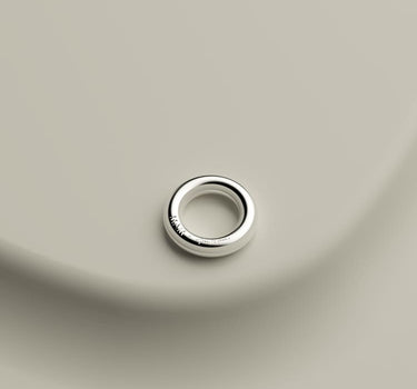 Anillo sencillo de plata