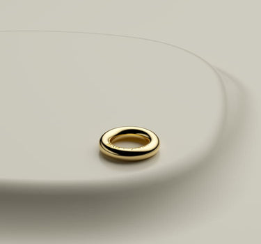 Anillo sencillo de oro