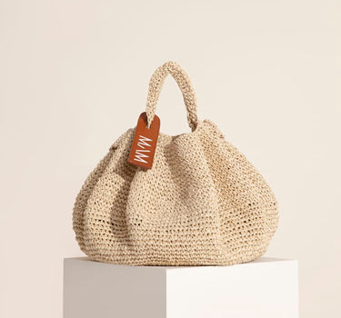 Bolso ecológico de rafia natural