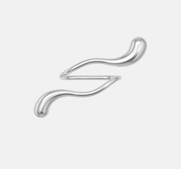 Anillo Drop Doble Dedo - Plata